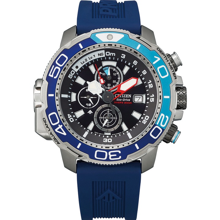 Мъжки часовник Citizen BJ2169-08E, Кварцов, 47мм, 20ATM