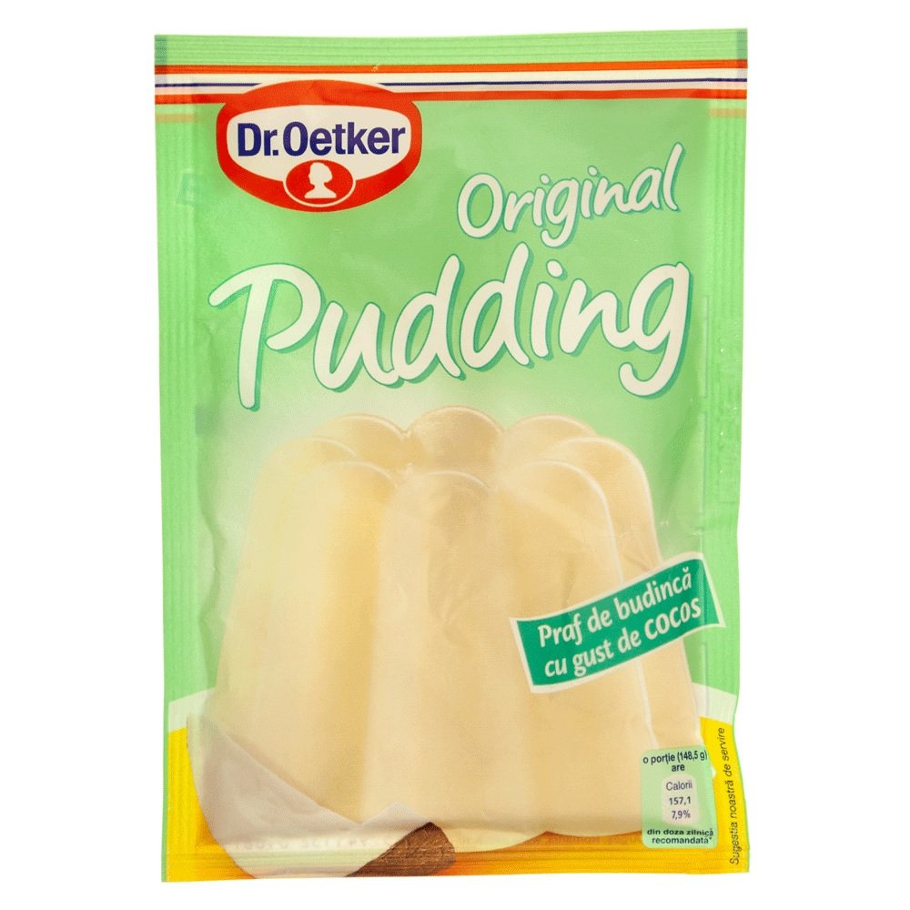 Praf de Budinca cu Gust de Cocos Dr. Oetker, 40 g
