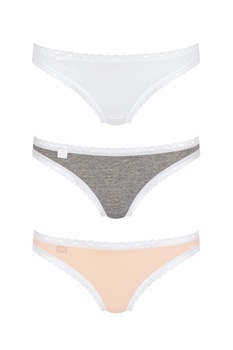 Set de 3 chiloti brazilieni, Sloggi Weekend Brazil, Multicolor Set de 3 chiloti brazilieni, Sloggi Weekend Brazil, Multicolor