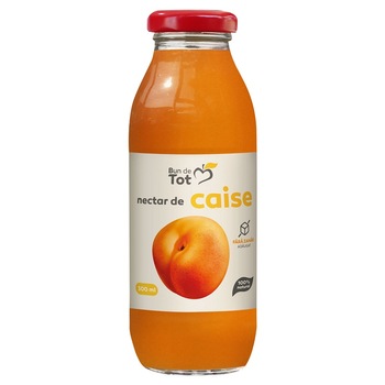 Nectar de caise, fara zahar, Bun de Tot, 300 ml, Dacia Plant Nectar de caise, fara zahar, Bun de Tot, 300 ml, Dacia Plant