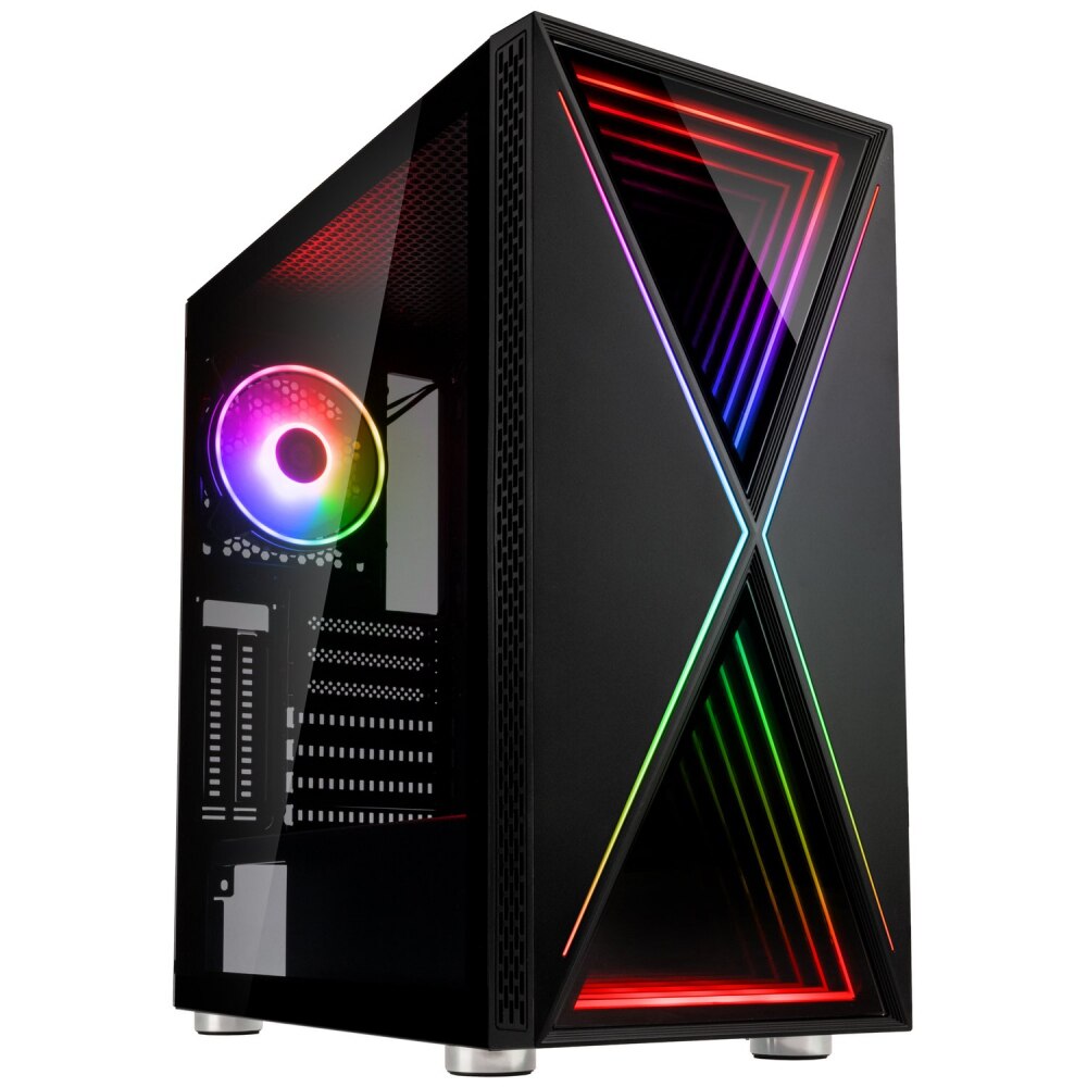 Carcasa Kolink Void X RGB TG Midi-Tower Black Window ATX
