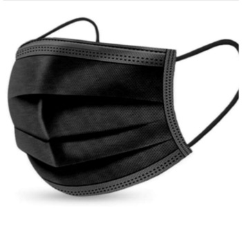 Set 2 cutii de 50 masti faciale de unica folosinta sigilate 3 straturi , 3 pliuri, negre Set 2 cutii de 50 masti faciale de unica folosinta sigilate 3 straturi , 3 pliuri, negre