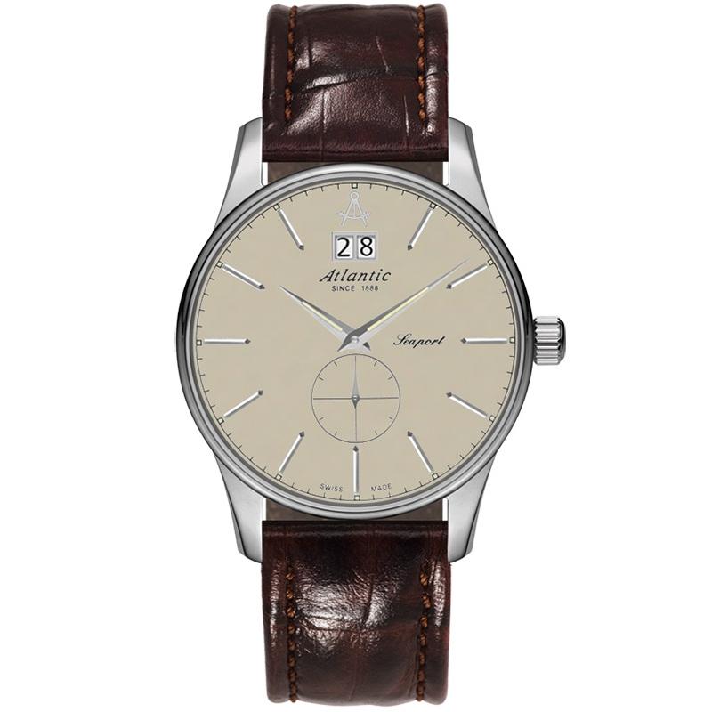 Ceas barbatesc Atlantic 56350.41.91 Quartz Argintiu