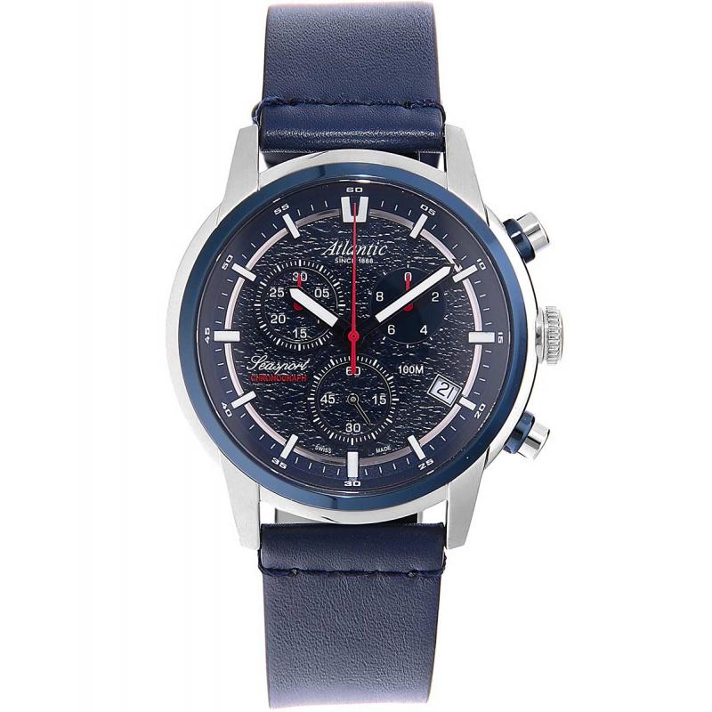 Ceas barbatesc Atlantic 87461.47.51 Quartz Argintiu