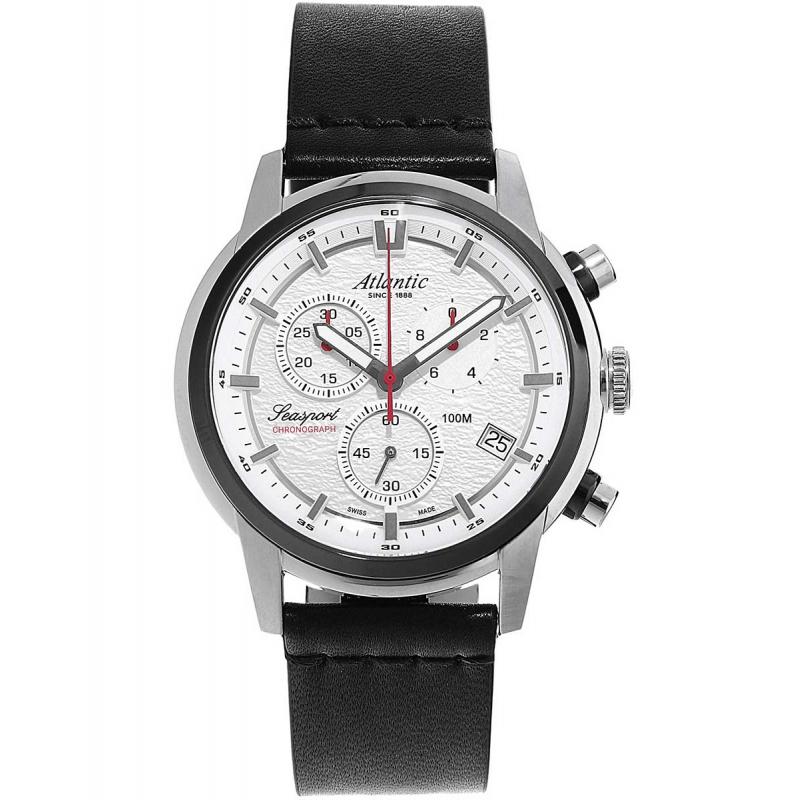 Ceas barbatesc Atlantic 87461.42.21 Quartz Argintiu