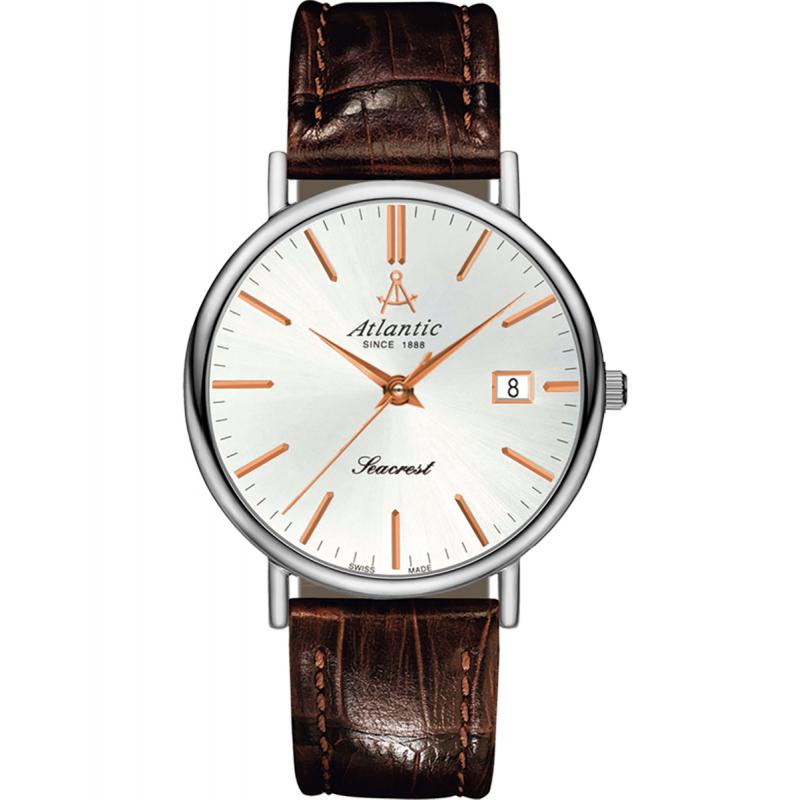 Ceas barbatesc Atlantic 50754.41.21R Automatic Argintiu