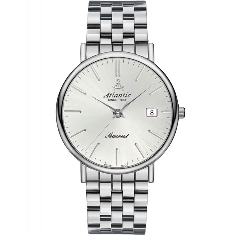 Ceas barbatesc Atlantic 50359.41.21 Quartz Argintiu