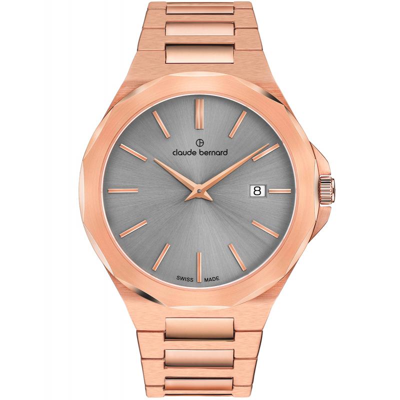 Ceas barbatesc Claude Bernard 71289 37RM GIR Quartz Rose gold