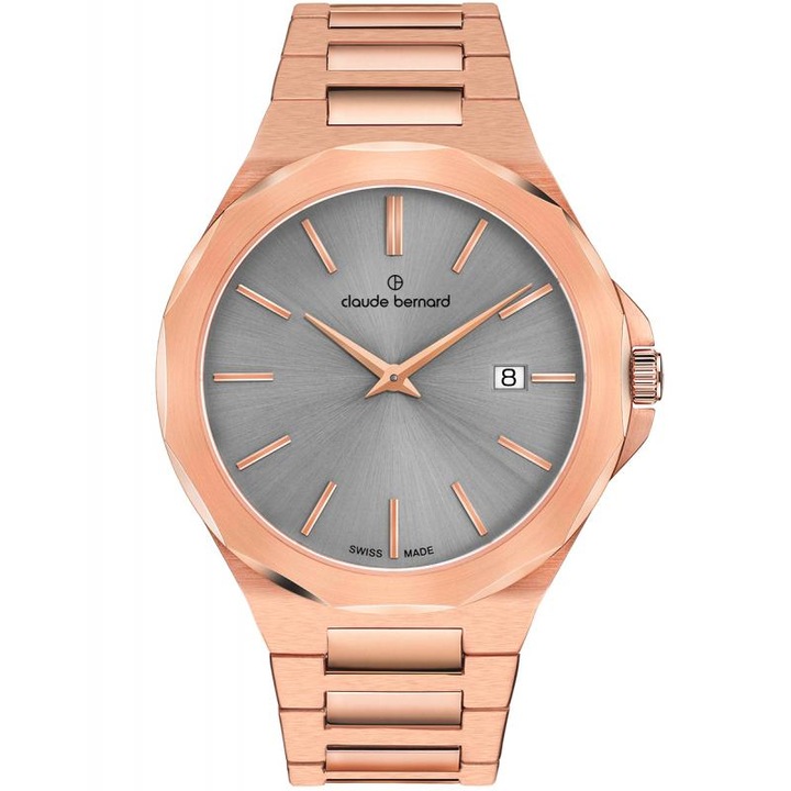 Ceas barbatesc Claude Bernard 71289 37RM GIR Quartz Rose gold