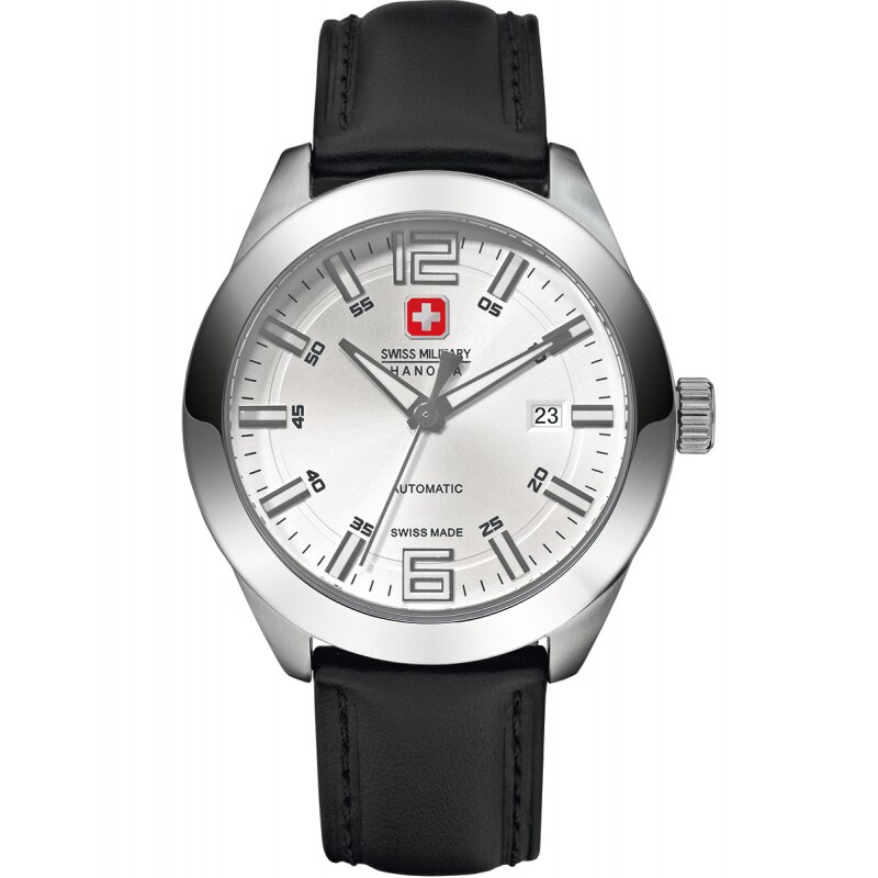 Ceas barbatesc Swiss Military 05-4185.04.001 Automatic Argintiu