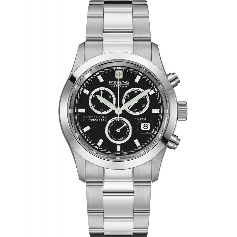 Ceas barbatesc Swiss Military 06-5115.04.007 Quartz Argintiu