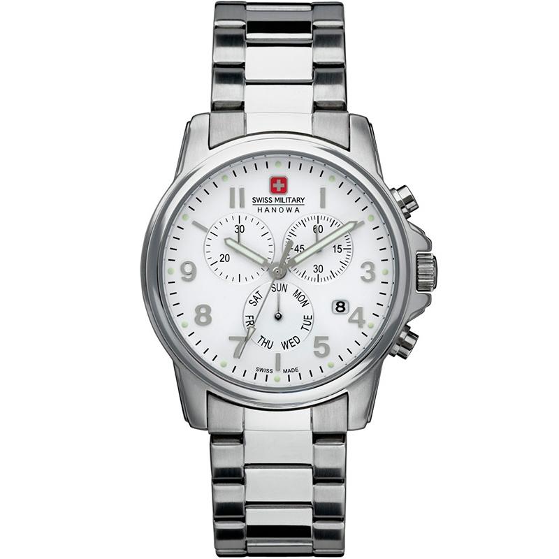 Ceas barbatesc Swiss Military 06-5142.04.001 Quartz Argintiu