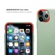 Husa de protectie Apple iPhone 12 Pro, Unicorn, silicon, cu interiorul din material textil, protectie camera, Beryl, PGR522