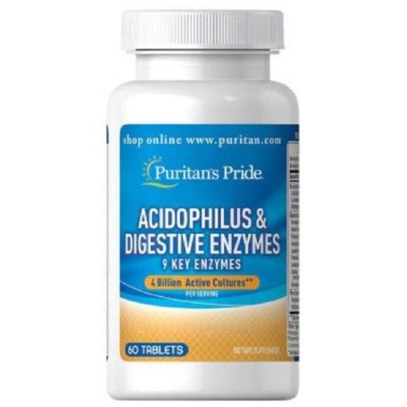 Acidophilus & Digestive Enzime 60 Capsule