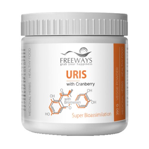 URIS cu Bromelaina, Freeways, 350 grame pulbere