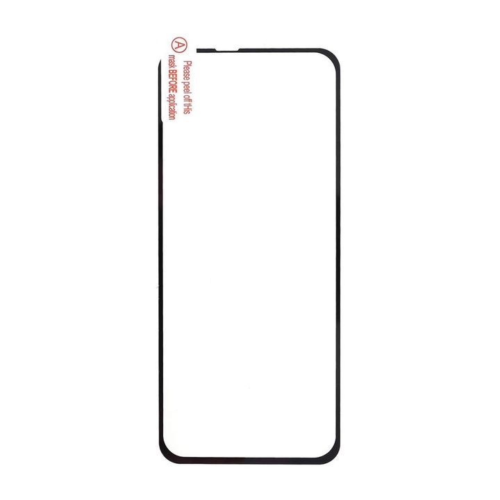 Протектор за екран от закалено стъкло, пълна защита с лепило върху всички повърхности, технология за защита 9H IAO за Oppo Find X2 Pro, черен