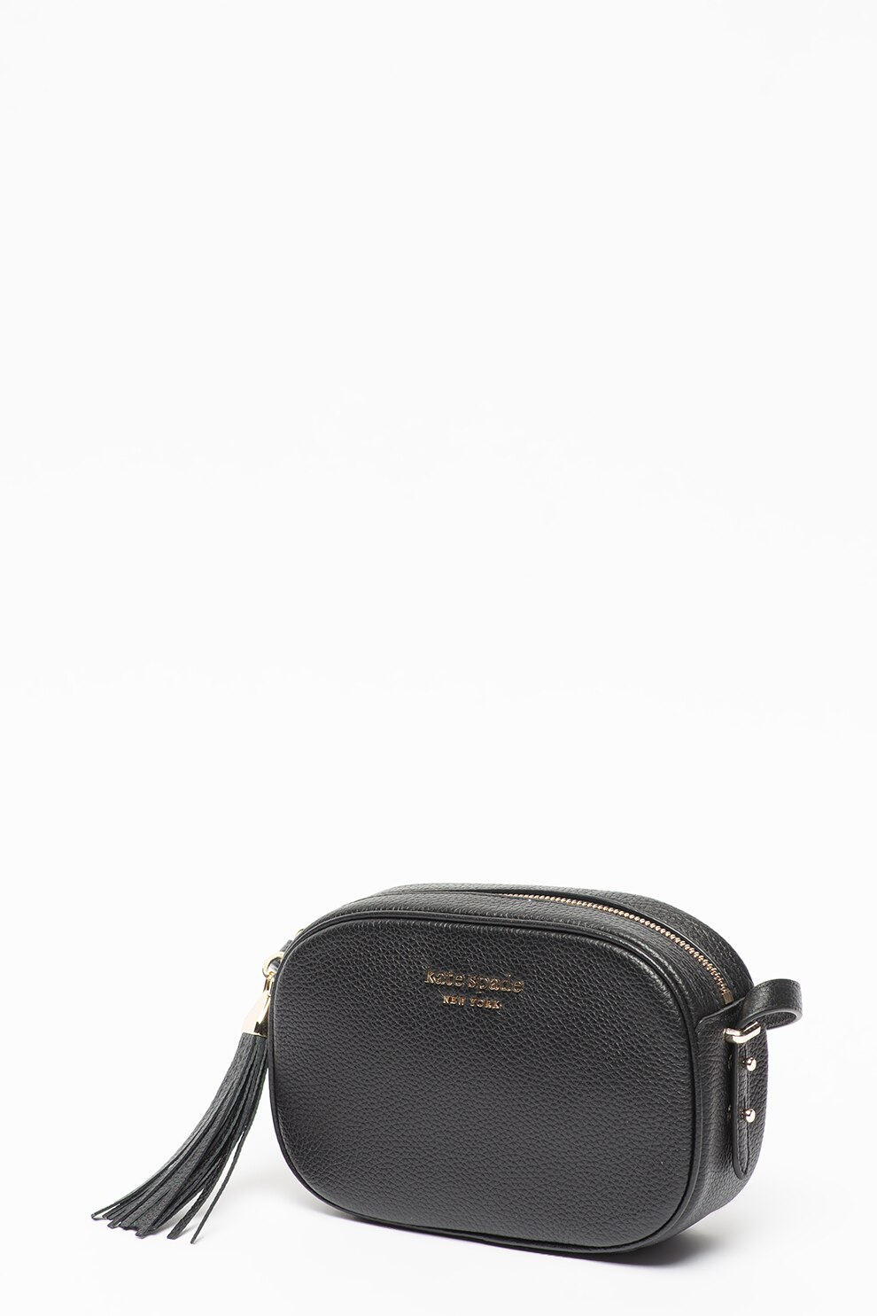 KATE SPADE, Geanta crossbody din piele Annabel, Negru