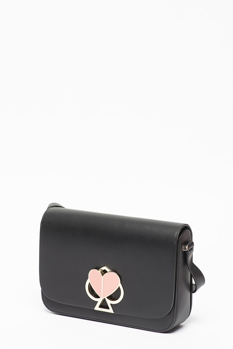 KATE SPADE, Geanta crossbody din piele Nicola, Negru