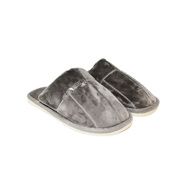 Papuci casa barbati Trendd Mele, Gri
