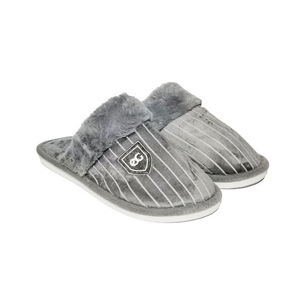 Papuci casa barbati Trendd Ege, Gri
