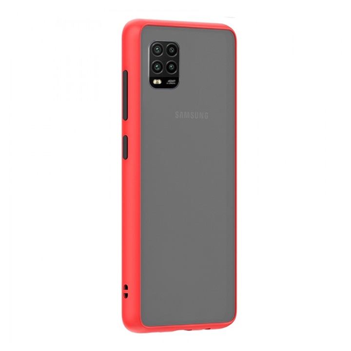 Калъф Premium Techsuit Ultra Slim Optim Design, съвместим с Xiaomi Mi 10 Lite, червен