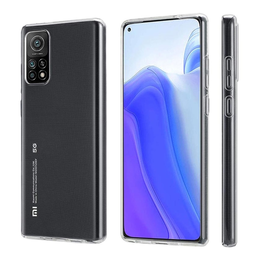 Husa de silicon Clear compatibila cu Xiaomi Mi 10T Pro, Transparenta