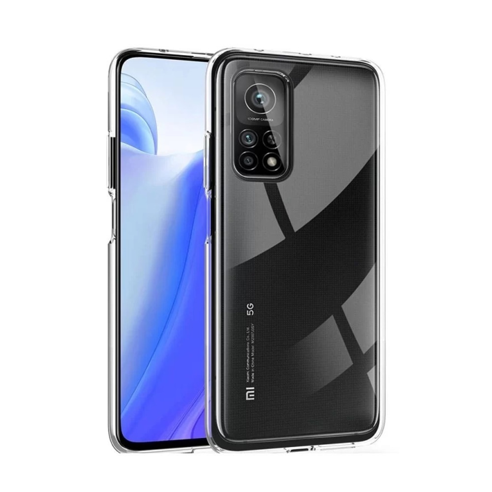 Husa de silicon Clear compatibila cu Xiaomi Mi 10T Pro, Transparenta