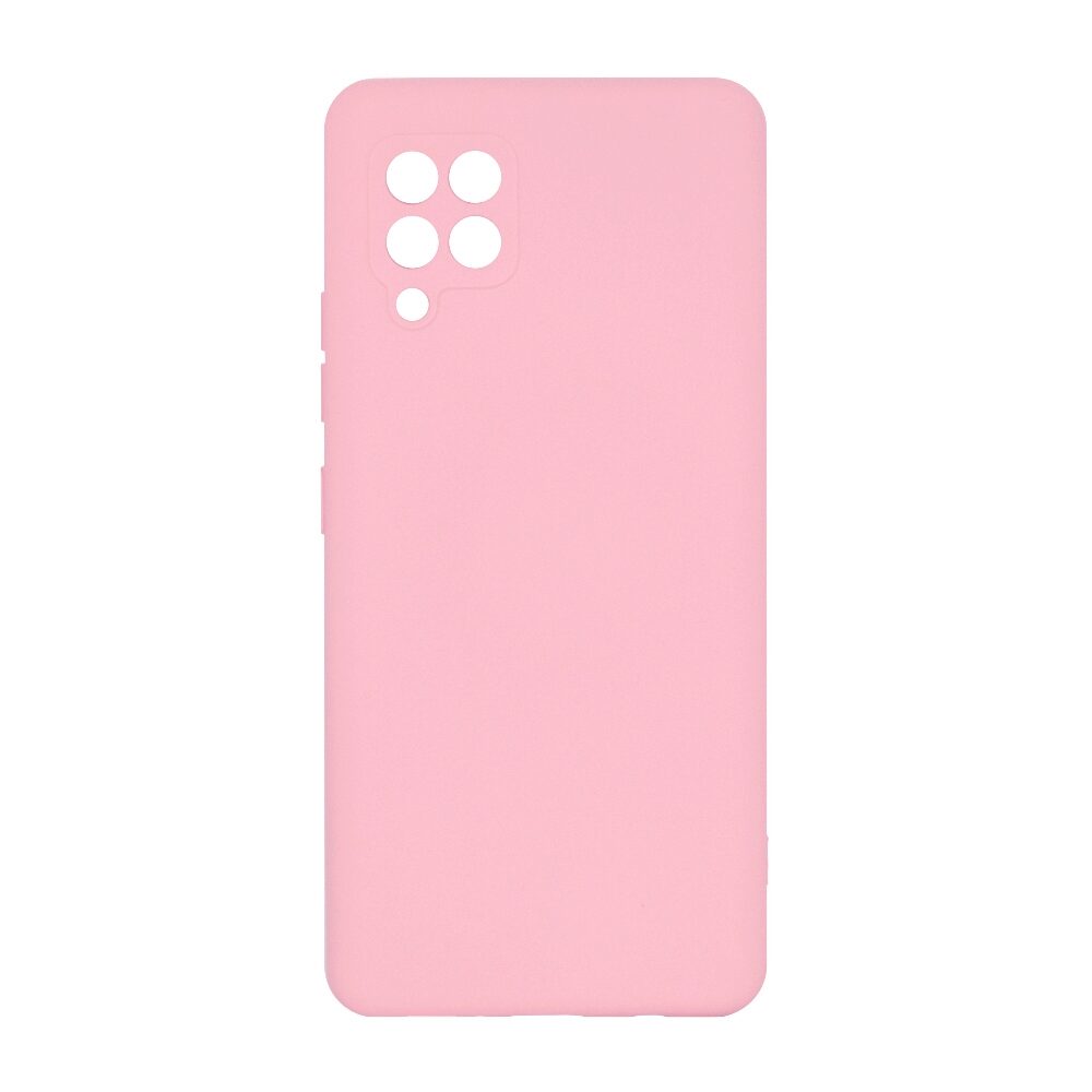 Husa din Silicon Soft Touch pentru Samsung Galaxy A42 5G, Rose Gold