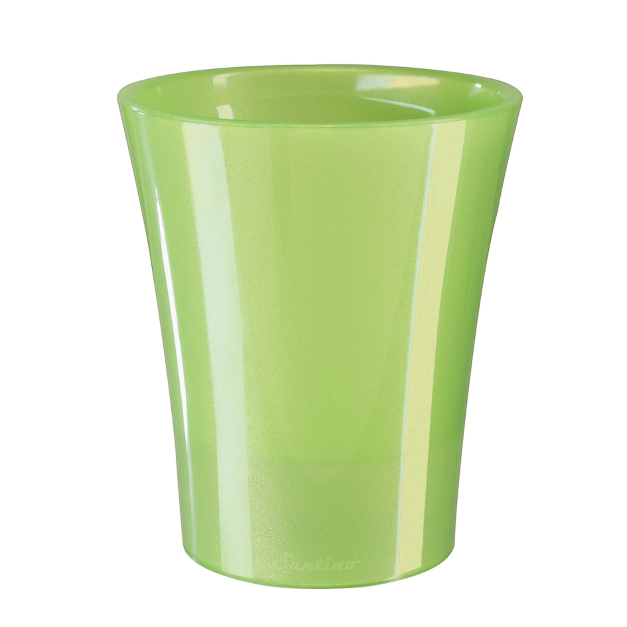 Ghiveci cu auto-udare pentru orhidee ARTE-DEA, cu volumul de 2.0L, culoarea Verde