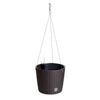ghiveci din plastic cu finisaj ratan sintetic suspendat maro inchis d 26 cm imagen 55_0_
0