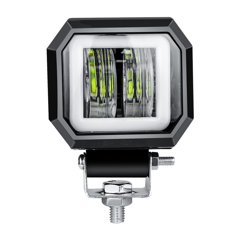 Proiectoar Flexzon, Led, 7D Optic, 20W, 12V-24V, 7.6cm, pentru Atv, Jeep , Motor, Spot