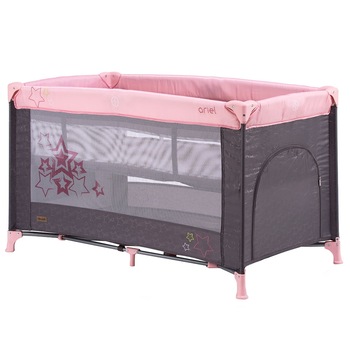 Patut pliabil Chipolino Ariel 125x65 cm peony pink Patut pliabil Chipolino Ariel 125x65 cm peony pink