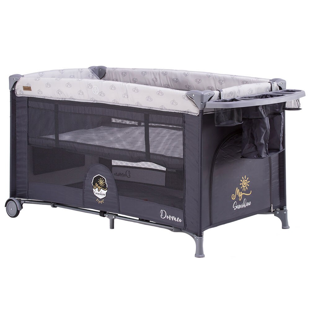 Patut pliabil Chipolino Dorme 125x65 cm mist