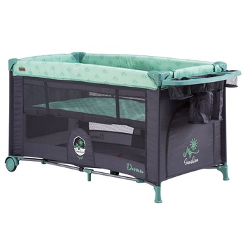 Patut pliabil Chipolino Dorme 125x65 cm mint Patut pliabil Chipolino Dorme 125x65 cm mint