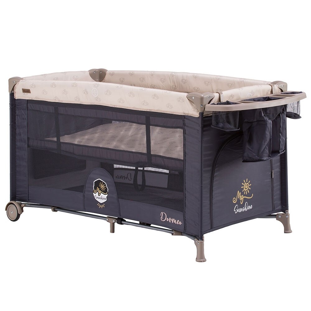 Patut pliabil Chipolino Dorme 125x65 cm vanilla