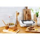 Sandwich-maker Tefal Snack XL SW701110, 850W, 2 seturi de placi detasabile, alb/ gri