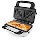 Sandwich-maker Tefal Snack XL SW701110, 850W, 2 seturi de placi detasabile, alb/ gri