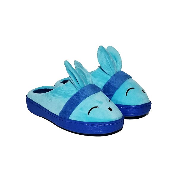 Papuci casa copii Trendd Sleepy, Unisex, Albastru