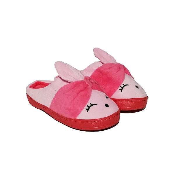 Papuci casa copii Trendd Sleepy, Unisex Roz
