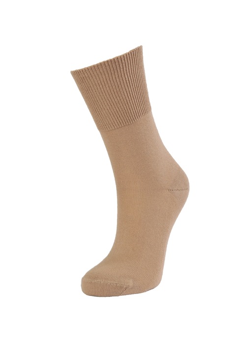 Sosete medicinale, din bumbac, pentru femei, Mondex, bej, 38-41