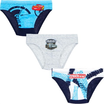 Set 3 chiloti baieti, Disney Cars, Multicolor Set 3 chiloti baieti, Disney Cars, Multicolor
