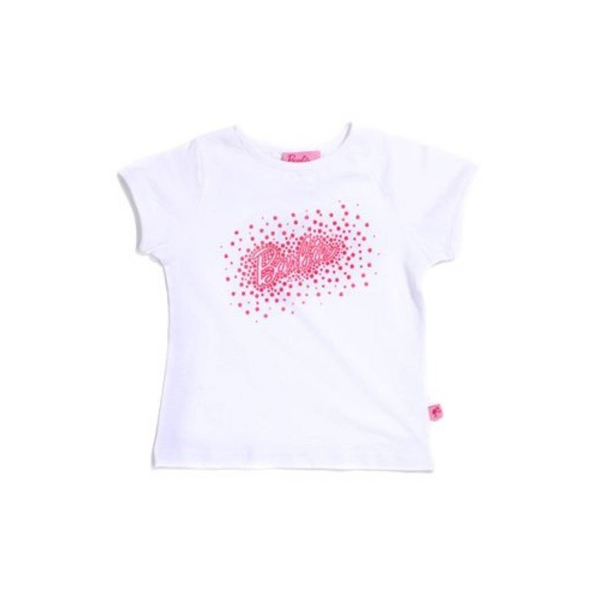 Tricou, Barbie, Alb/Roz