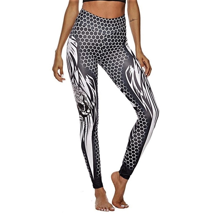 LEGGINGS ANGEL SKULL