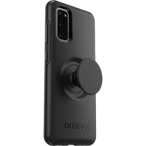 Carcasa Otter Box + Pop Symmetry, compatibil cu Samsung Galaxy S20 ,rezistenta la socuri, negru