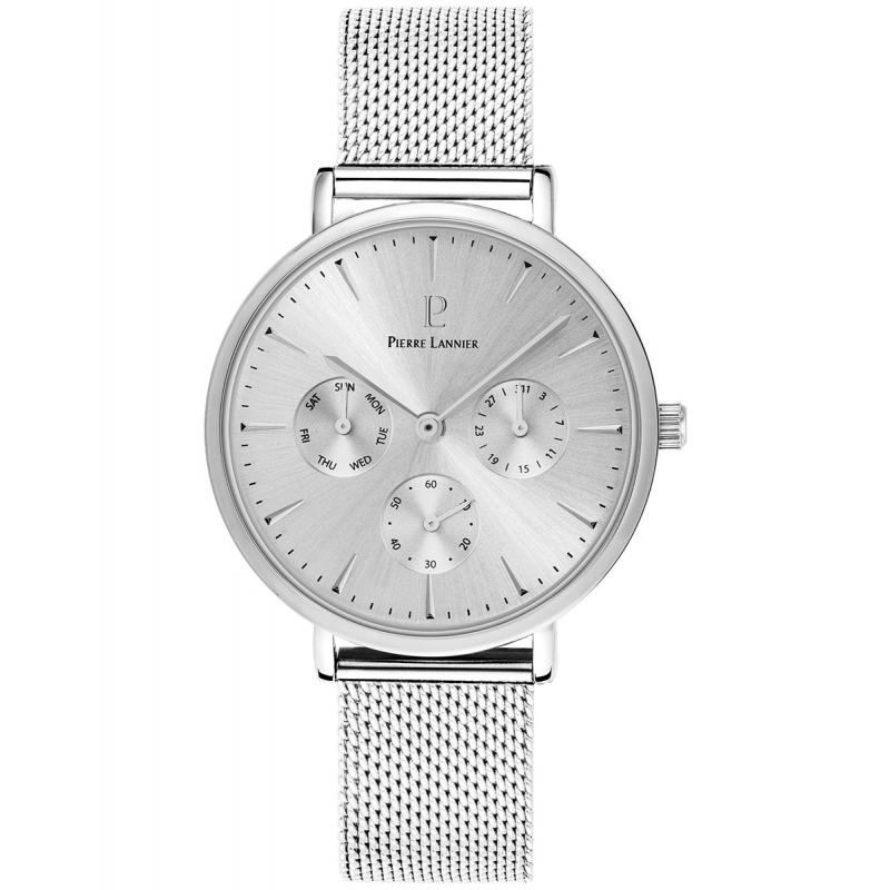 Ceas barbatesc Pierre Lannier 001G628 Quartz Argintiu