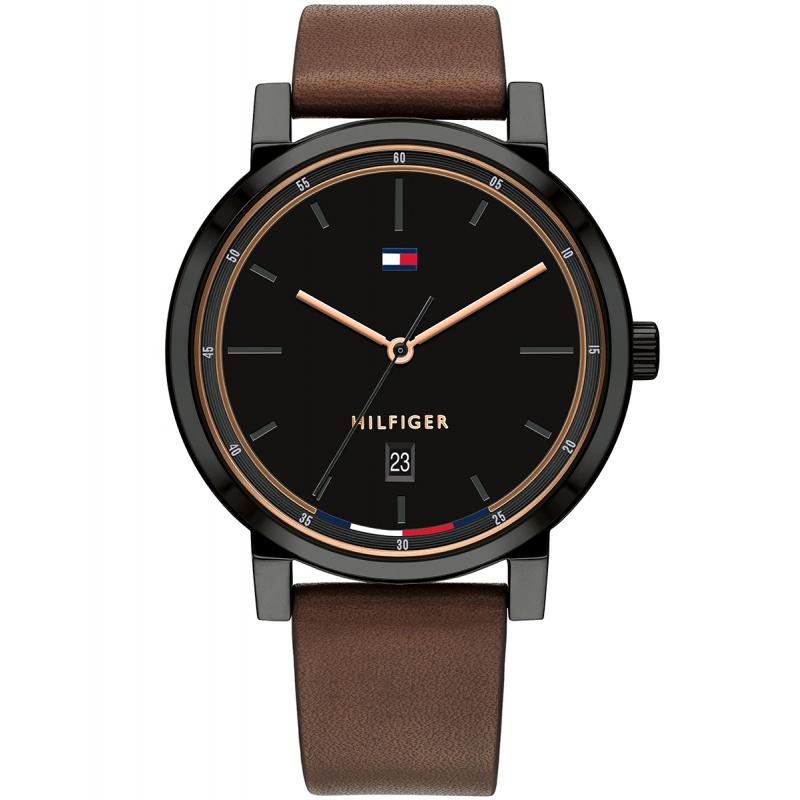 Ceas barbatesc Tommy Hilfiger 1791736 Quartz Negru