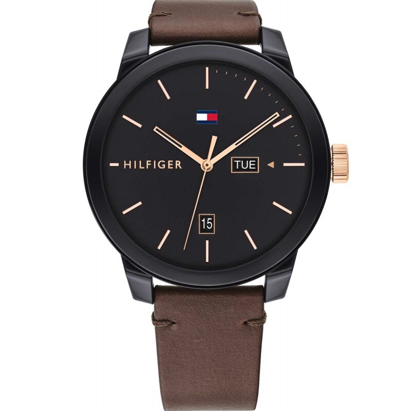Ceas barbatesc Tommy Hilfiger 1791748 Quartz Negru