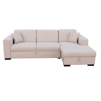 Coltar Caribi Extensibil, Mobila Domnel, lada de depozitare, 260 x 156 cm, Gri Etna 15, STG Coltar Caribi Extensibil, Mobila Domnel, lada de depozitare, 260 x 156 cm, Gri Etna 15, STG