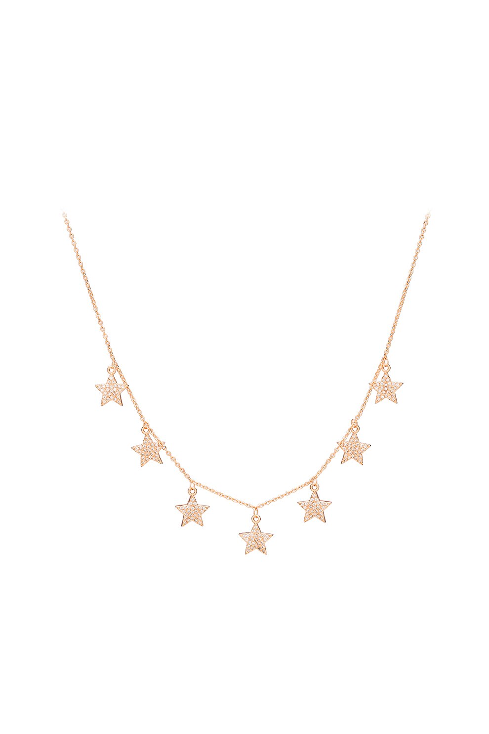 U.S. Polo Assn., Colier de otel inoxidabil cu zirconia, Auriu
