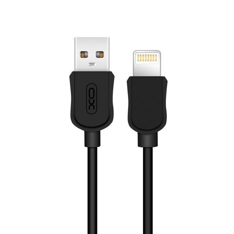 Cablu de date XO-NB41, USB la Lighting, 2,4A, 1m, Negru Blister